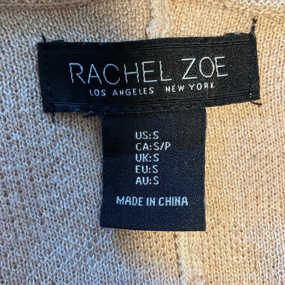 Rachel Zoe Open Front Long Duster - Picture 5 of 6